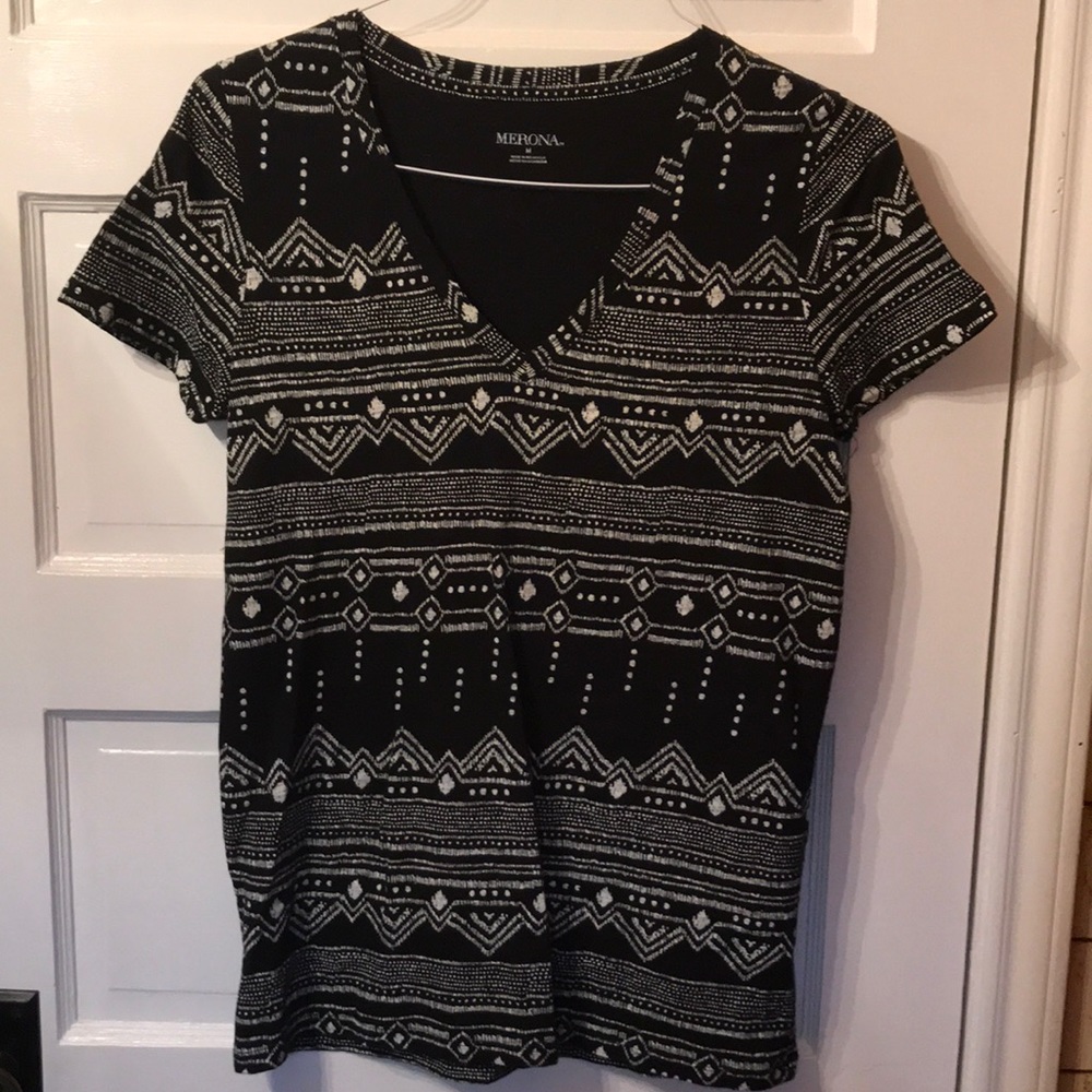 Merona V-Neck Pullover Blouse